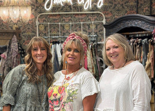 White Lily Owners in Jaded Gypsy Showroom