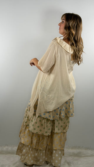 A Rare Bird Freckled Sunshine Top Cream