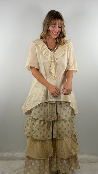 A Rare Bird Freckled Sunshine Top Cream