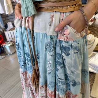 Boho Chic Maxi Dress - White Lily Boutique