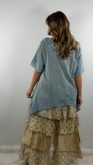 A Rare Bird Freckled Sunshine Top Denim