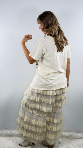 Jaded Gypsy Moon Dance Tee Garden Flight