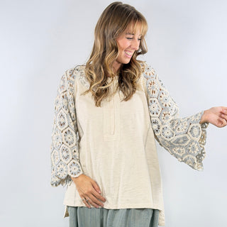 Jaded Gypsy Stitched to You Top
