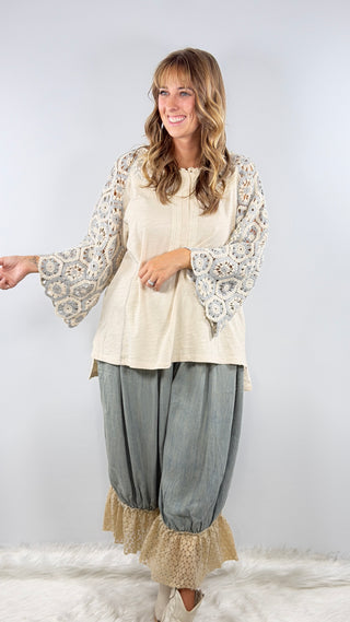 Jaded Gypsy Stitched to You Top