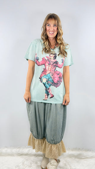 Jaded Gypsy Moon Dance Tee - Joker of Love