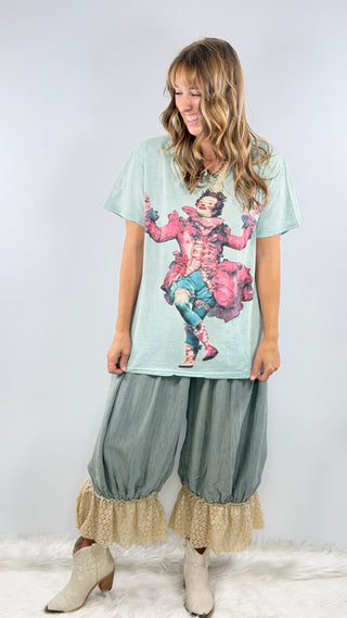 Jaded Gypsy Moon Dance Tee - Joker of Love