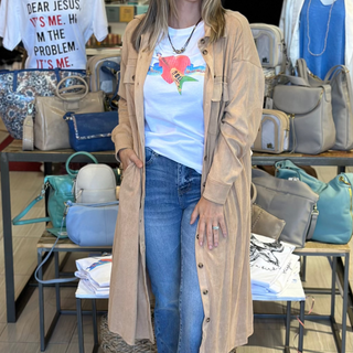 Teachers Pet Button Down - White Lily Boutique