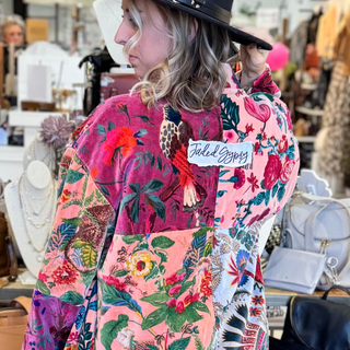 Jaded Gypsy Velvet Gardens Duster Jacket