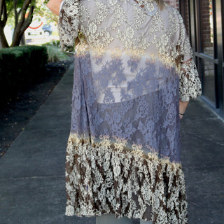 A Likely Story Brown Duster - White Lily Boutique