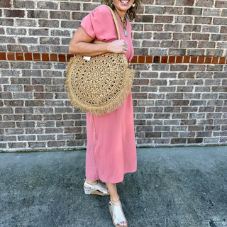 Laid Back Luxe Maxi Dress - White Lily Boutique