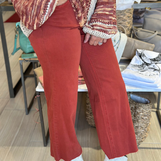 Vervet Olivia Wide Leg Jeans - White Lily Boutique