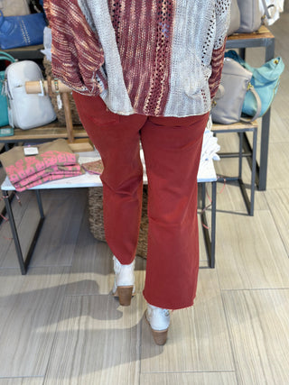 Vervet Olivia Wide Leg Jeans - White Lily Boutique