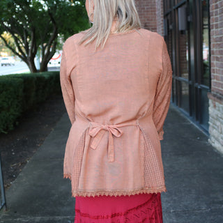 Lets Be Honest Top in Copper - White Lily Boutique