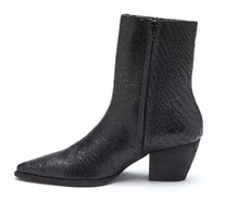 Caty Black Snake Boots by Matisse