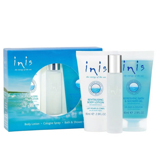 Inis Trio Gift set Body Lotion, bath and shower gel, body lotion