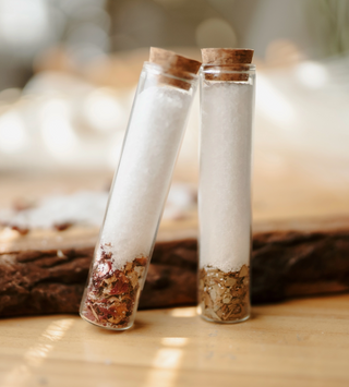 Festive Bath Salts -Stocking Stuffers & Christmas Ornaments