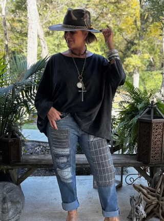 Be Free Top in Midnight by Jaded Gypsy