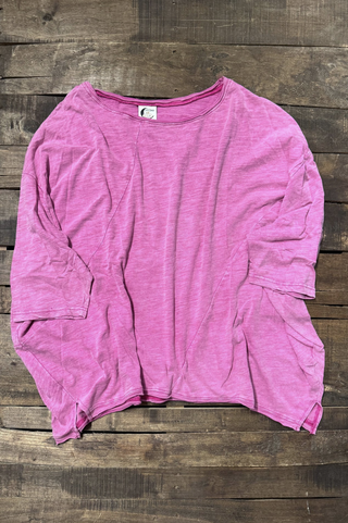 Jaded Gypsy | The Be Free Tunic Top: Vintage Dragonfruit Edition