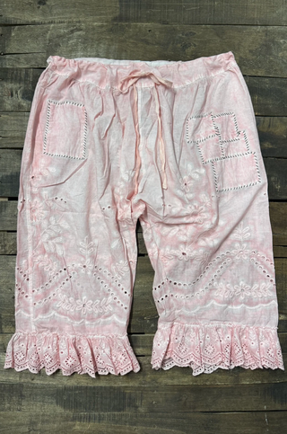 Jaded Gypsy Softly Worn Eyelet Bloomers - Rose