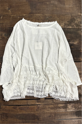 Meadow Wind Top - Parchment by Jaded Gypsy
