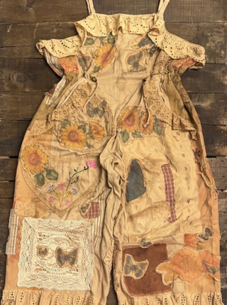 Floral Meadows Overalls - Exclusive Limited Edition- House of Jaded Gyspy