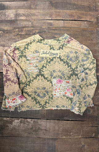 Stardust Rambler Reversible Floral Jacket | Artisan Cotton by Jaded Gypsy