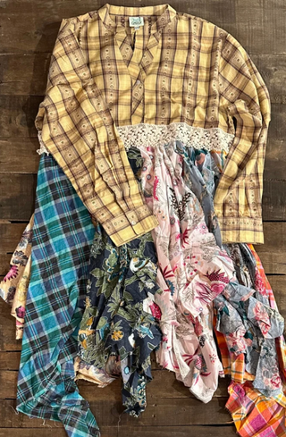 Jaded Gypsy RAYS OF LOVE Artisan Cotton Tunic