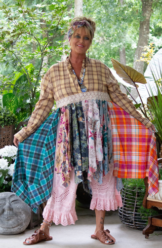 Jaded Gypsy RAYS OF LOVE Artisan Cotton Tunic