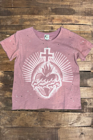 Jaded Gypsy Moon Dance Tee – Artisanal Cherished Heart Edition