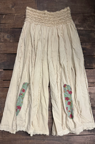 Jaded Gypsy Moonbeam Nomad Pants - Beige