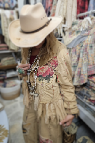 Bumble Bee Rose Jacket by A Rare Bird