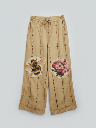 Bumble Bee Rose Pants by A Rare Bird