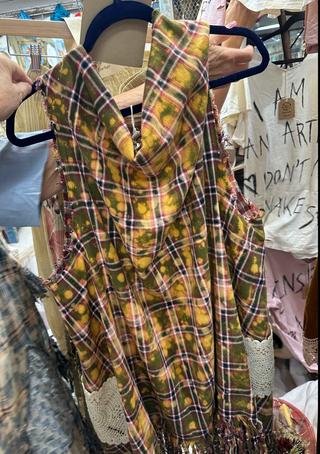 Double Take Reversible Vest in Olive by Rare Bird