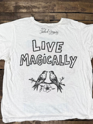 Weathered and Worn Tee - Derby by House of Jaded Gypsy