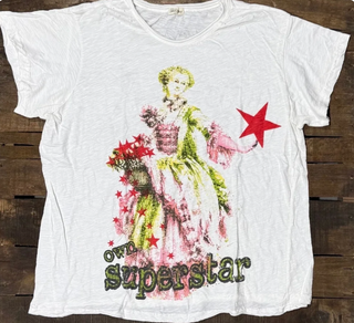 Jaded Gypsy Weathered and Worn Tee - Superstar