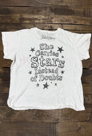 Jaded Gypsy Weathered and Worn Tee - Superstar