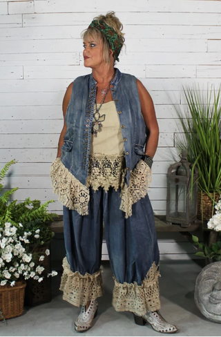 Jaded Gypsy Enchanted Bloomers - Chambray
