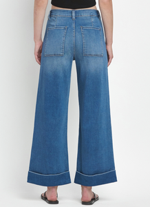 Vervet High Rise Super Soft Baggy Wide Denim Jean