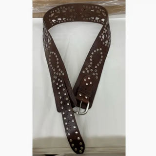 Moroccan Leather Belt - White Lily Boutique