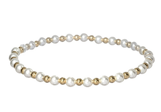 BB 14K Gold Filled Beaded Bracelets - White Lily Boutique