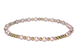 BB 14K Gold Filled Beaded Bracelets - White Lily Boutique