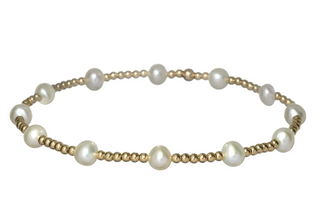 BB 14K Gold Filled Beaded Bracelets - White Lily Boutique