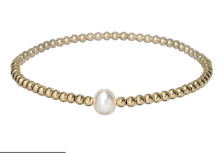 BB 14K Gold Filled Beaded Bracelets - White Lily Boutique