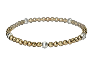 BB 14K Gold Filled Beaded Bracelets - White Lily Boutique