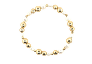 BB 14K Gold Filled Beaded Bracelets - White Lily Boutique