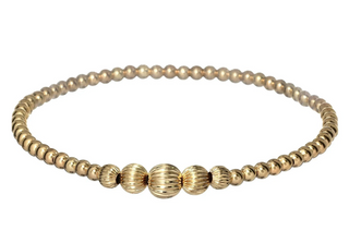 BB 14K Gold Filled Beaded Bracelets - White Lily Boutique