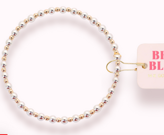 Mini Katy in Silver with Gold Bracelet