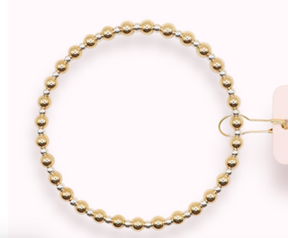 Mini Katy in Gold with SIlver Bracelet