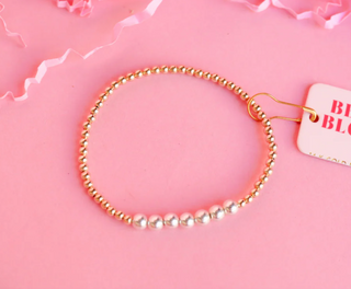 Lucky Bracelet in Mixed Metal