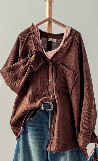 The Willow Breeze Button Up